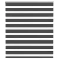 Gossi jaluzea tip zebra neagra latime tesatura 130,9 cm poliester