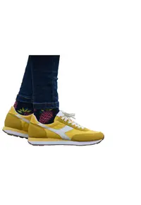 Pantofi sport dama 554725 - Galben - Textil -