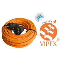 Vipex 43018 Cupla Fisa portocaliu (3×2,5mm) 10m