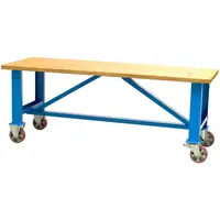 Banc de lucru mobil 2000mm, 750mm, 795mm, 90000g