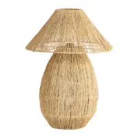 Veioză în culoare naturală cu abajur din iută (înălțime 55 cm) Maruva – Light & Living