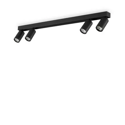 Lampa cu montaj pe tavan Profilo pl4 Negru
