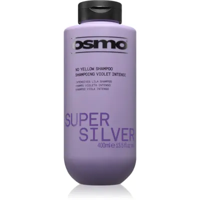 Osmo Super Silver No Yellow Shampoo șampon împotriva tonurilor galbene pentru părul blond şi gri 400 ml