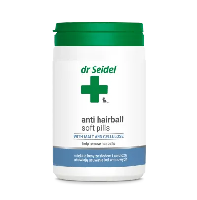 Supliment pentru pisici Dr. Seidel Anti Hairball Softpills 225 gr
