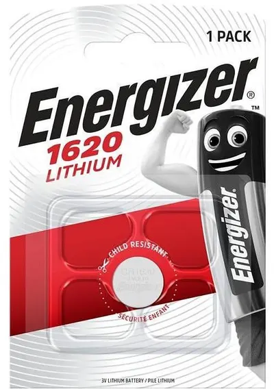 Baterie litiu Energizer – CR1620, 3V, 1 buc.