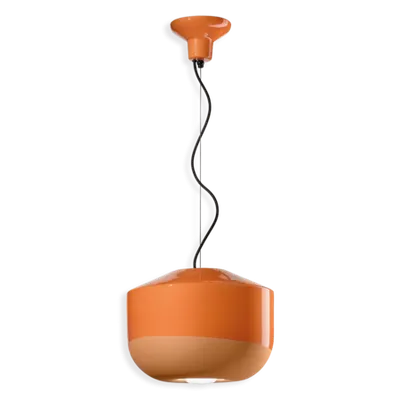 Sospensione D.35 / Pendant D.35 Deco Bellota Finish Arp - Arancio Pesca C2541