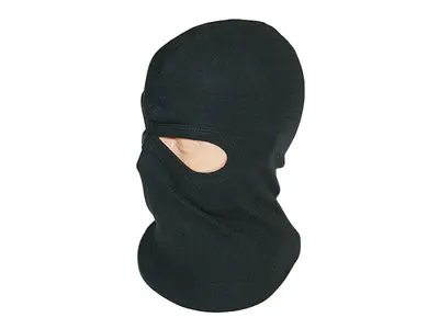 Cagula din bumbac, 2 orificii ochi, marime L XL, culoare negru