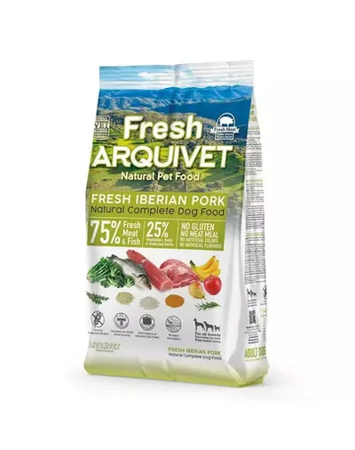 ARQUIVET Fresh Hrana semiumeda pentru caini 2,5 kg porc iberic si peste oceanic