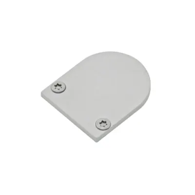 Profile endcap TBK round closed incl. screws