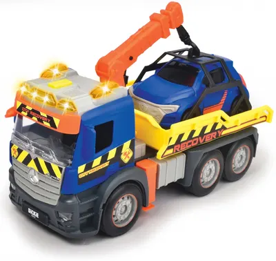 Jucarie pentru copii Dickie Toys - Camion de asistenta rutiera, cu sunete si lumini