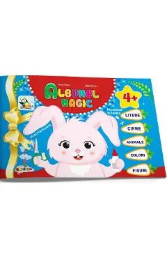 Albumul magic cu autocolante 4 ani+