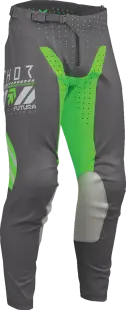 Pantaloni atv cross Thor Launchmode Futura, culoare gri verde, marime 40