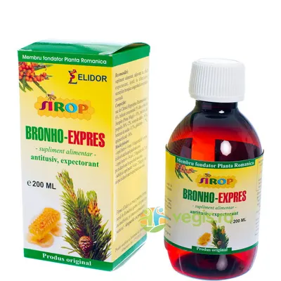 Sirop Bronho-Expres (Antitusiv, Expectorant) 200ml