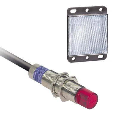 Senzor Fotoelectric - Xu9 - Polarizat - 90° - Sn 2M - 24 - 240Vca/Cc - Cablu 2M