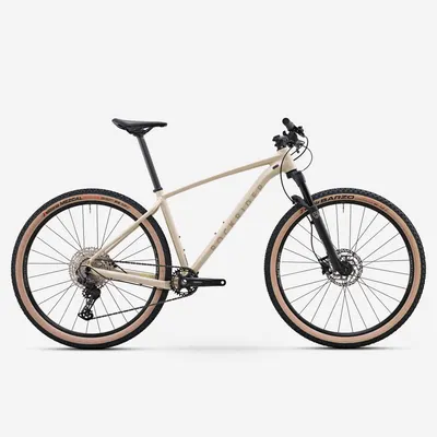 Bicicletă MTB XC semi-rigidă 29" cadru aluminiu, RACE 540 Bej