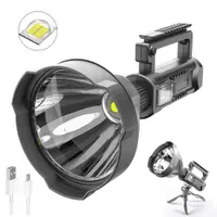 Lanterna de Mana W591 cu TREPIED putere 1000W LED foarte puternic P90 dunctie de Baterie Externa XL