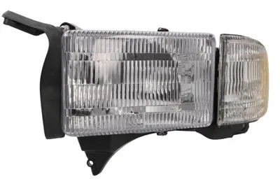 Far Stanga (culoare insert: cromat, culoare semnalizator: portocaliu) potrivit DODGE RAM 1500, RAM 2500
