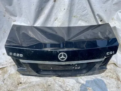 Capota portbagaj culoare negru 197 (obsidianschwarz - metalliclack) Mercedes E-Class (2009->) [W212]
