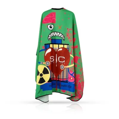 Pelerina - STYLECRAFT - frizerie/coafor - RADIOACTIVE GREEN - AMANTSCRADV