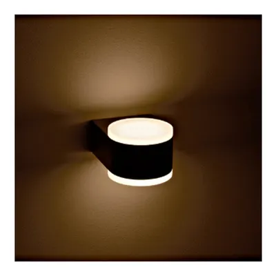 Zelda LED Medium Up/Down 12,5W 900lm 3000K IP54 antracit