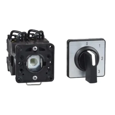 Comutator Cu Came - 3 Poli - 45° - 20 A - Pentru Ø 22 Mm