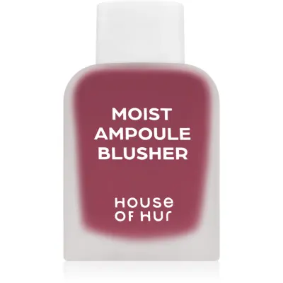 House of Hur Moist Ampoule Blusher fard de obraz lichid mini culoare 08 Berry Purple 10 ml