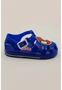 Sandale fisherman cu Spiderman - Albastru royal