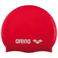 Arena Kinder Badmuts Classic Silicone Rood