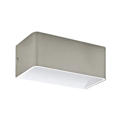 Wall luminaire Sania 3 10W 3000K nickel-matt/white IP20
