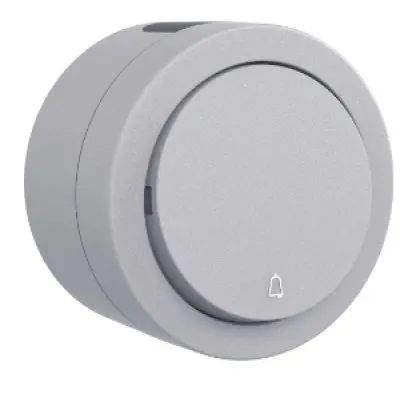 Intrerupator Sonerie PT xOne Ovivo OV00899, 10A, 250V, IP20, gri