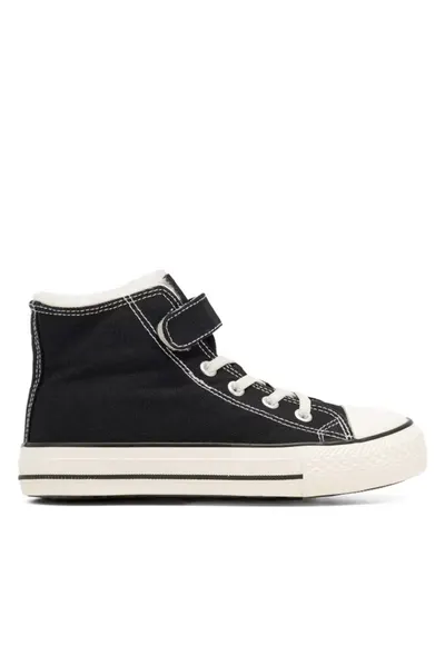 Pantofi sport copii - 21094 - Textil - Negru