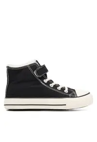 Pantofi sport copii - 21094 - Textil - Negru