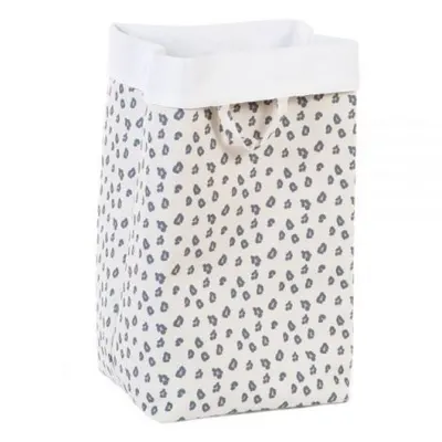 Cos depozitare panza Childhome 32x32x60 cm, Leopard