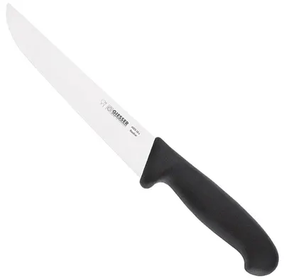 Cuțit de măcelar cu lamă dreaptă și îngustă Giesser - 18 cm