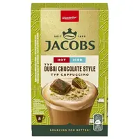 Jacobs Cappuccino Dubai Chocolate Style – 8 plicuri, 15g Engros