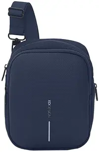 Geantă de umăr XD Design - Boxy Sling, albastru marin