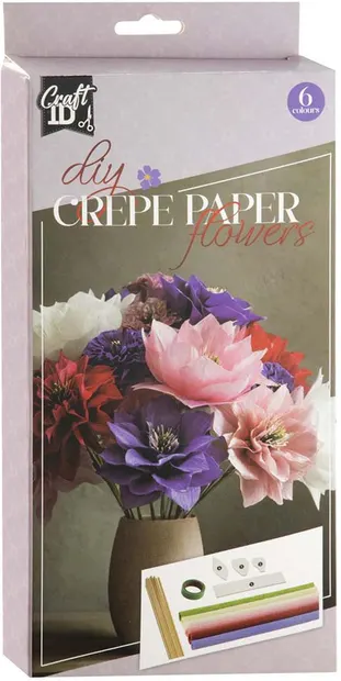 Set creativ Craft ID - Flori de hârtie
