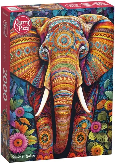 Puzzle Cherry Pazzi din 2000 piese - Puterea naturii