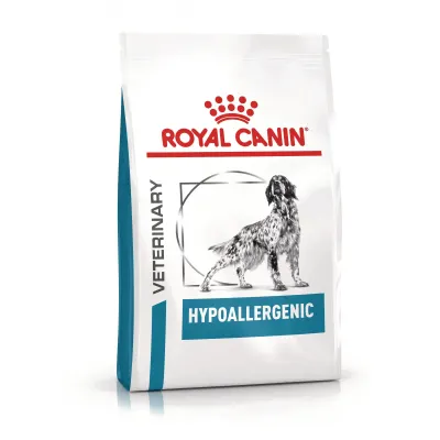 ROYAL CANIN Hypoallergenic, XS-XL, dieta veterinara, hrana uscata caini, alergii alimentare, 14 kg