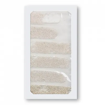 Perlute decor Silver - set 6 marimi