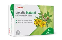Dr. Max Laxativ Natural cu Senna si Crusin, 20 comprimate filmate