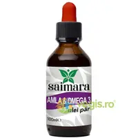 Ulei de Par cu Amla si Omega 3 pentru Ingrijirea Parului Uscat si Deteriorat 100ml