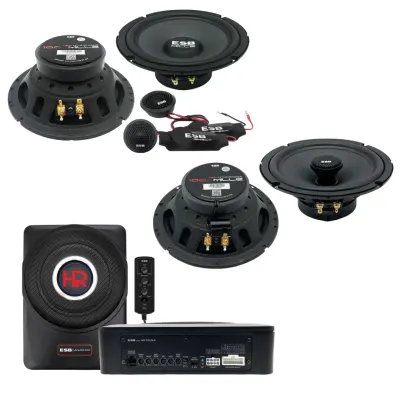 Pachet Difuzoare Auto cu subwoofer Citroen DS4 2010-2018 ESB 1000 340 W