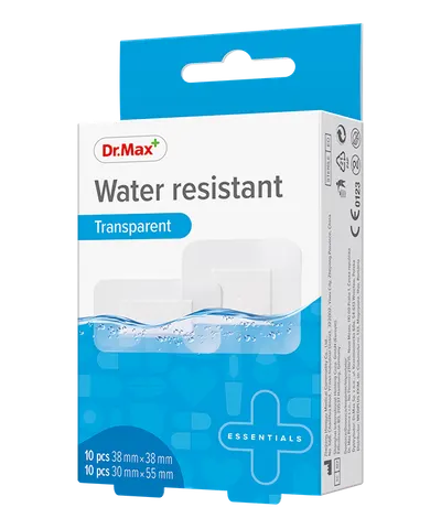 Dr. Max Plasturi rezistenti la apa 38 x 38mm, 10 bucati + 30 x 55mm, 20 bucati