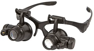 Ochelari de ceasornic HBM - 8617, 10 x, 15 x, 20 x, 25 x, 16 mm
