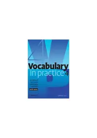 Vocabulary in Practice 4 - Paperback brosat - Glennis Pye