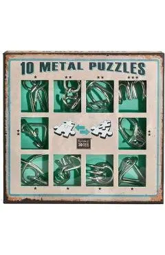 10 metal puzzles: Green