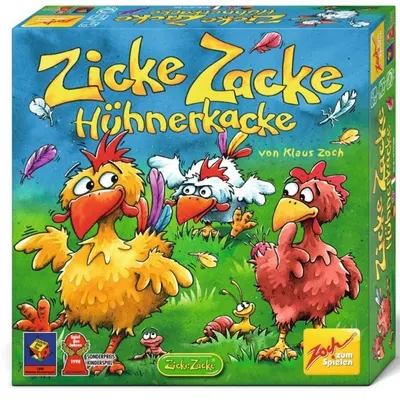 Joc de societate pentru copii Simba Toys - Pasari Zicke Zacke