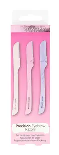 Kit aparate de ras pentru sprancene, 1 bucata, Brushworks