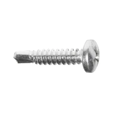 Surub Autoforant cu Cap Bombat Forma N din 7504, Otel, Vopsit - 4.2x19 R 3011